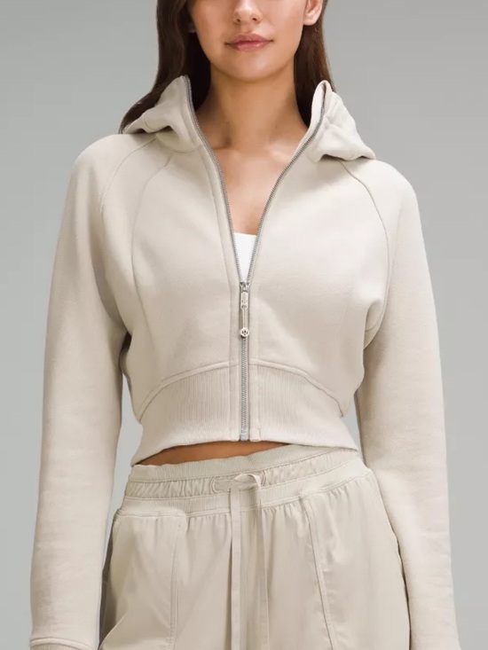 lululemon athletica Tops - Lululemon hoodie cropped full zip